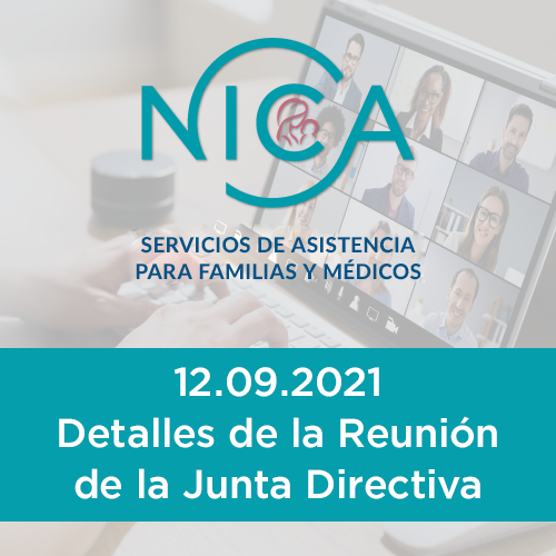 Email con Detalles sobre la Reunión de la Junta Directiva de la NICA del 12.09.2021