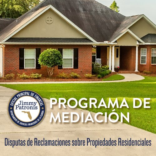 DFS - Programa de Mediación - Disputas de Reclamación sobre Propiedades Residenciales