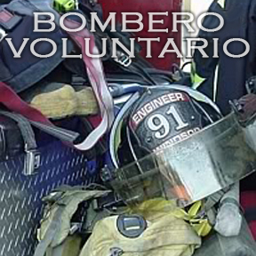 casco de bombero voluntario